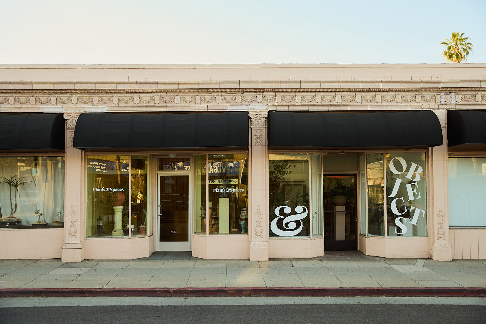 Exterior of plant shop
