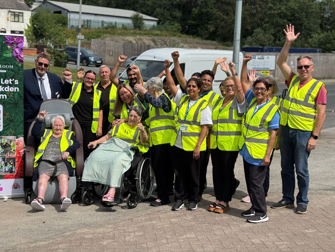 Care home team up with local group to showcase flourishing community spirit| Salford Now Care home team up with local group to showcase flourishing community spirit| Salford Now