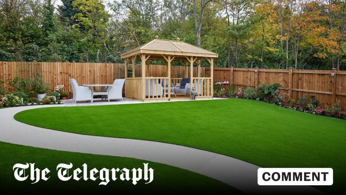 Maybe it’s the snob factor, but I can’t bring myself to AstroTurf my garden