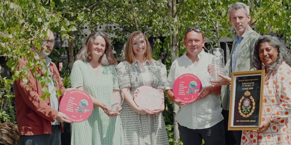 Asian-inspired garden earns five awards at Hampton Court Asian-inspired garden earns five awards at Hampton Court