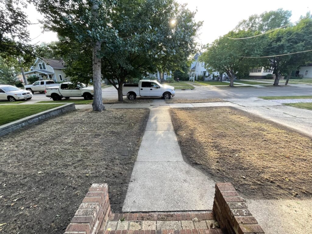 I accidentally nuked my lawn. Midwest