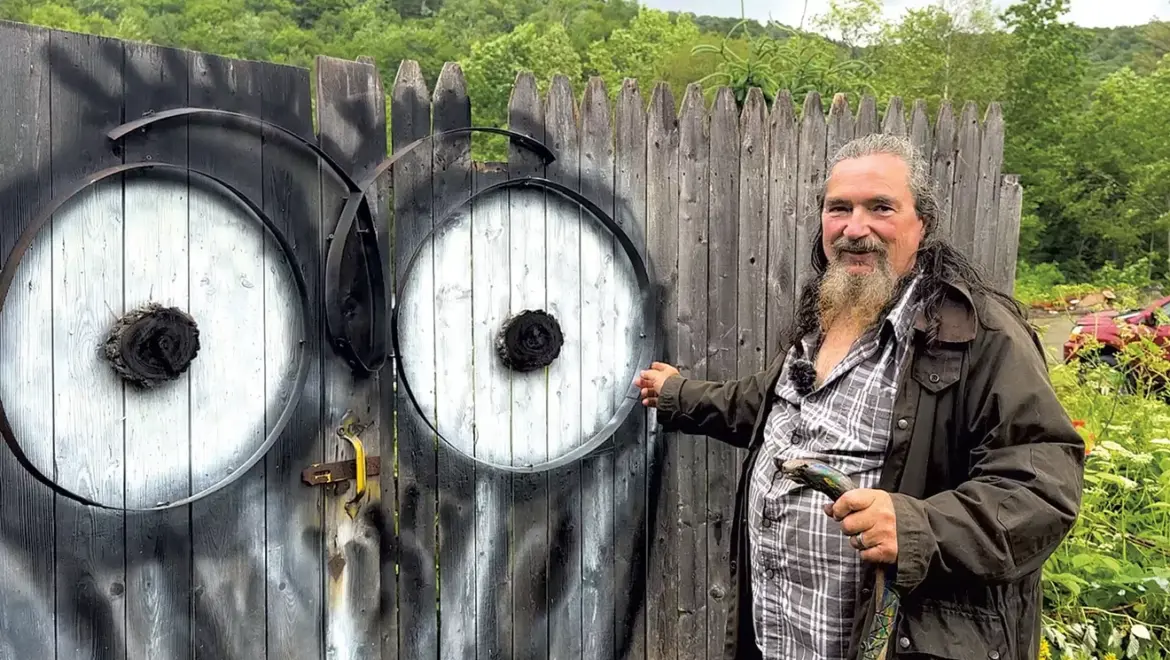 Q&A: Tour Clarence Baker's Unique Gardens in Roxbury | Stuck in Vermont | Seven Days