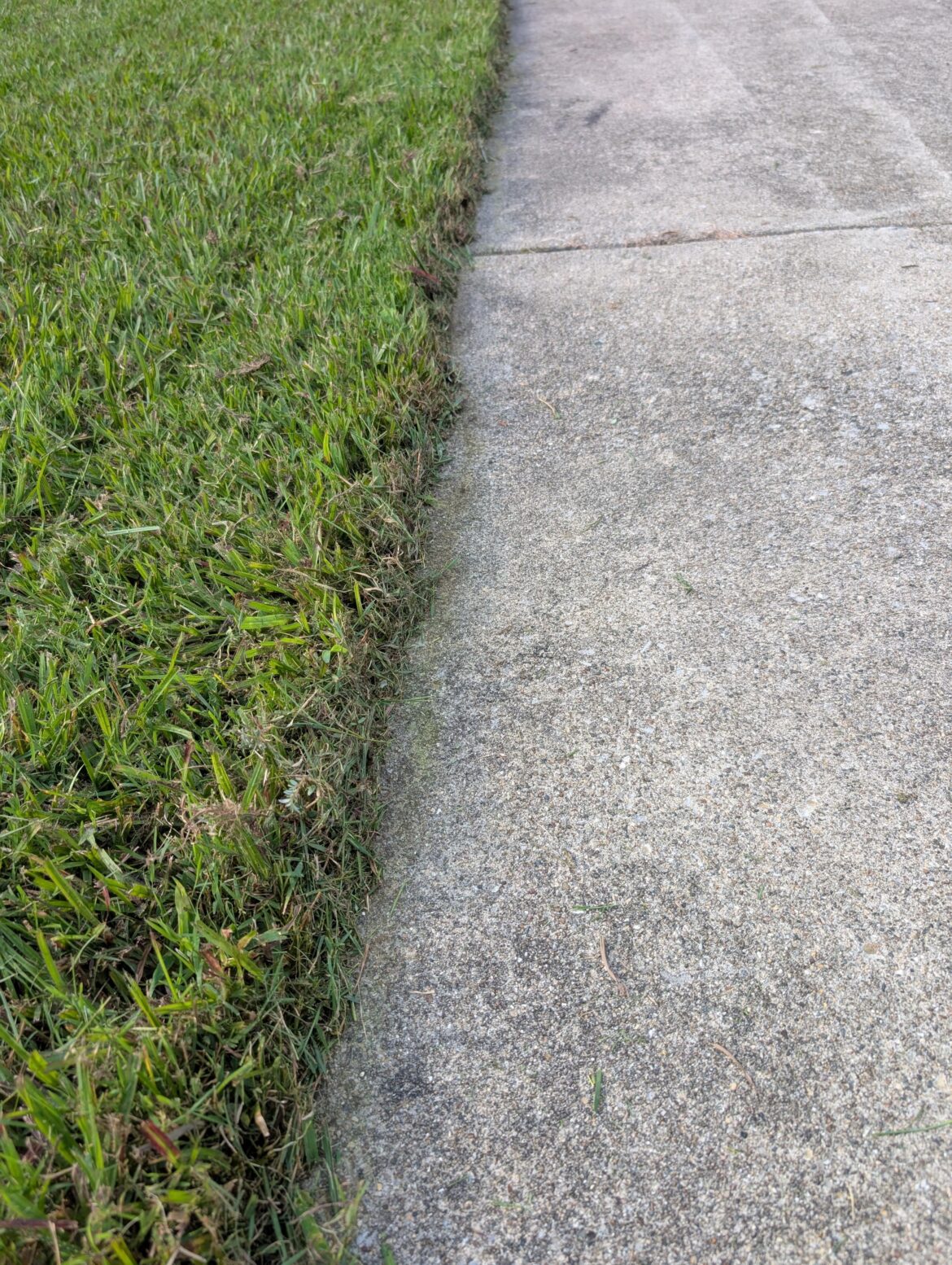 My son asked me if I edge. To which I responded, "yes, every week". Him and his friend have been chuckling ever since.