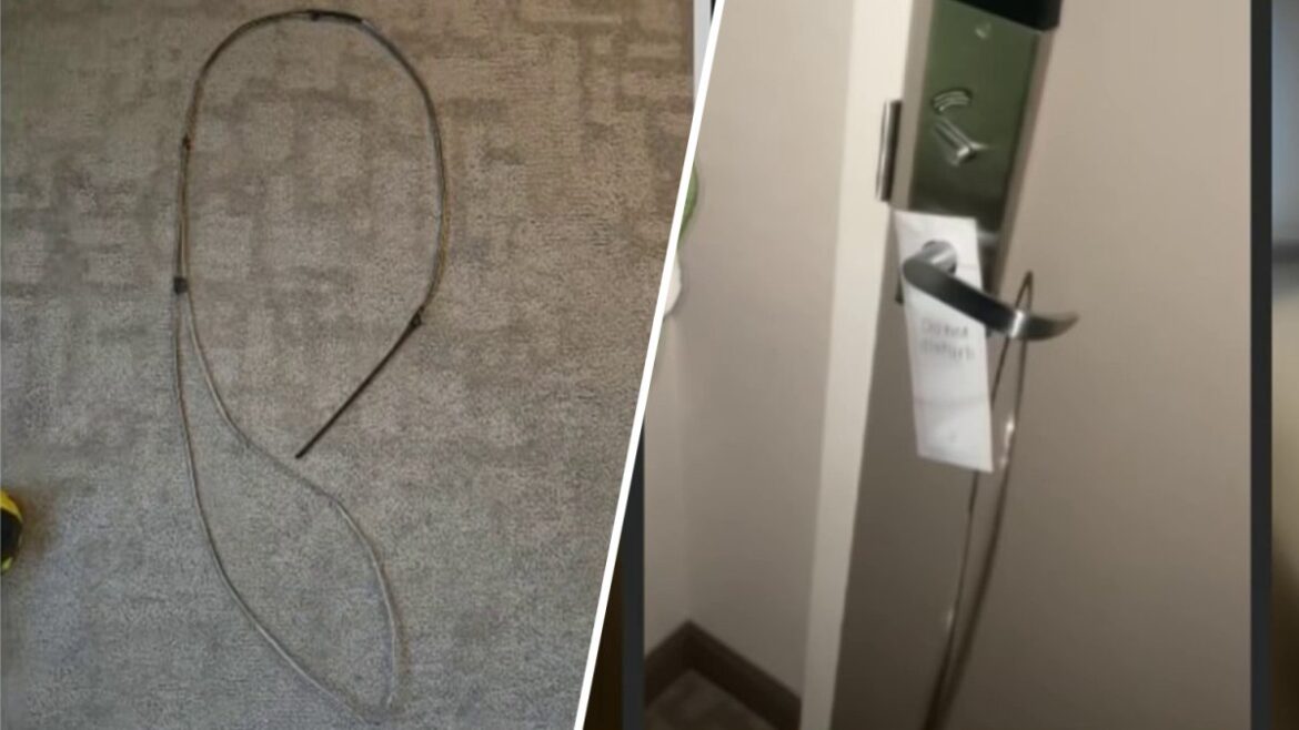 Teen athletes awake to wire under Garden Grove hotel room door – NBC Los Angeles Teen athletes awake to wire under Garden Grove hotel room door – NBC Los Angeles