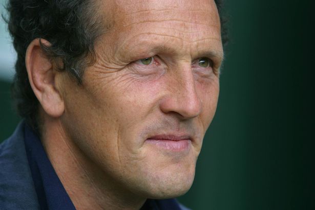 British television presenter and gardener Monty Don pictured at the Edinburgh International Book Festival, where they discussed their autobiographical story entitled 'The Jewel Garden' which describes their struggle against business failure and subsequent success. (Photo by Colin McPherson/Corbis via Getty Images)