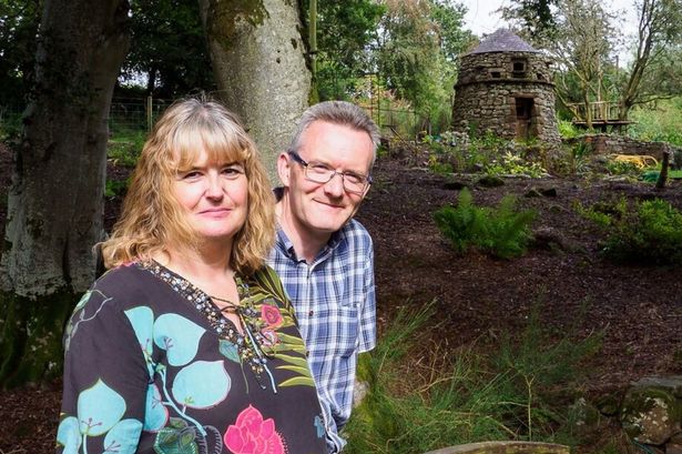 Colin and Pamela Crosbie at Dalswinton Mill