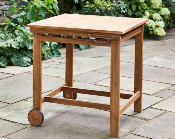 Compact Wooden Folding Dining Set reduced by 30% from £199 to £139.30 - this is the table that can seat four people