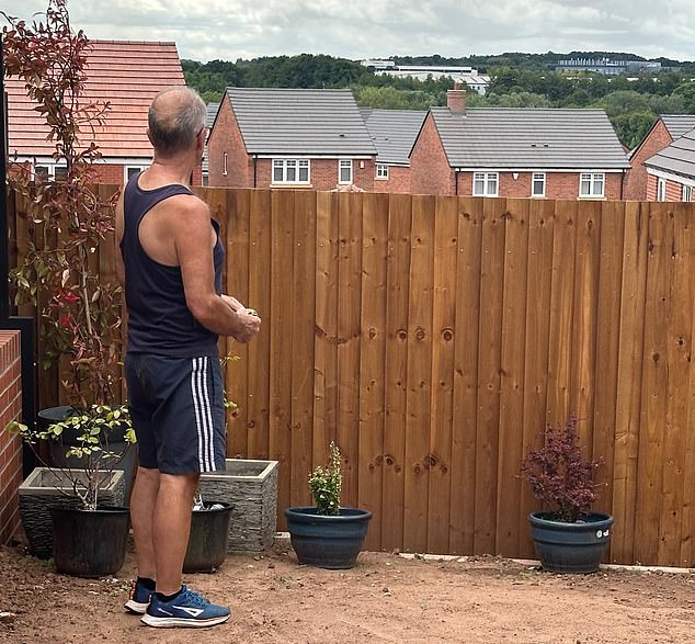 One man said that while residents on the estate did have 'pigeon pen' gardens they were well designed
