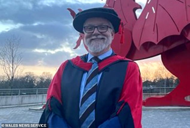 Damon Rands (pictured) was cleared of blame for the illegal felling in the garden of their five-bedroom home