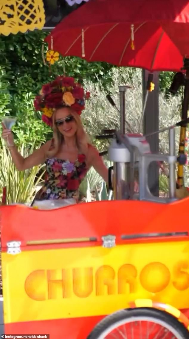 Guests were treated to Churros at the Mexican-themed event