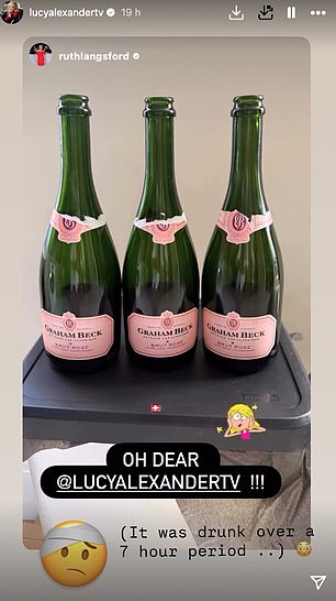 Ruth Langsford was one of the guests in attendance at the event