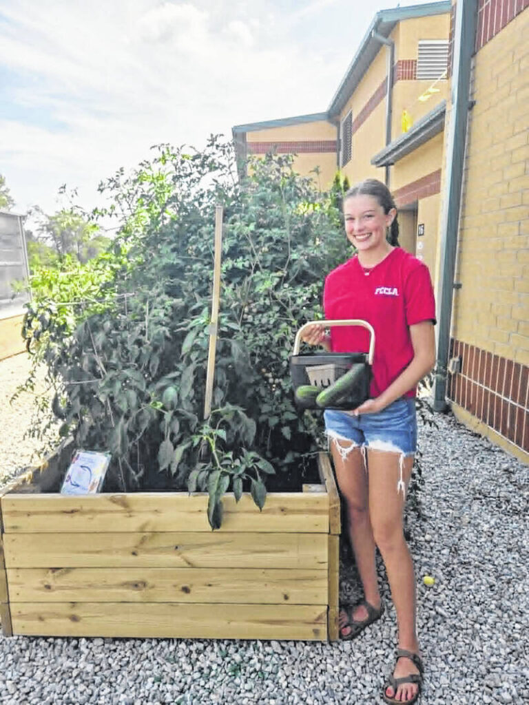 Jackson Center teen starts community garden Jackson Center teen starts community garden