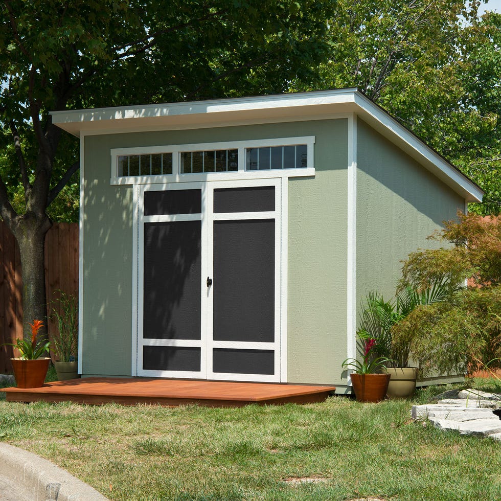 Olympia 7.5' x 10' Wood Storage Shed