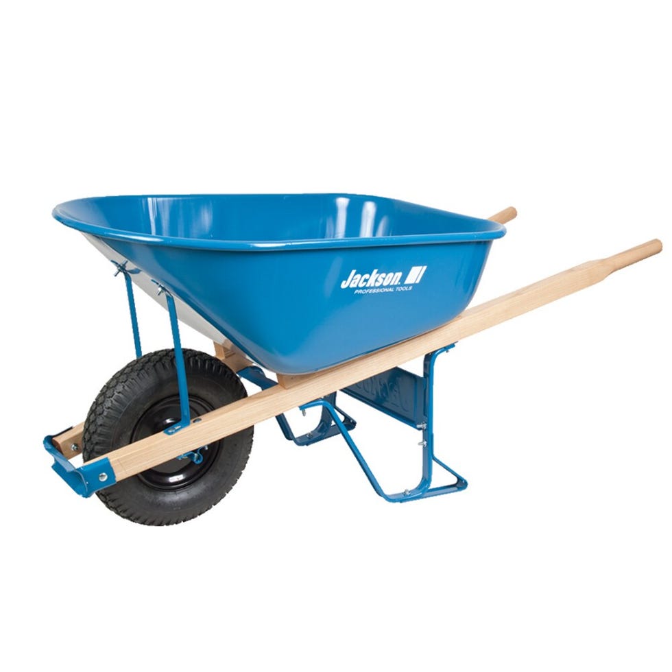 6-cu ft Steel Wheelbarrow