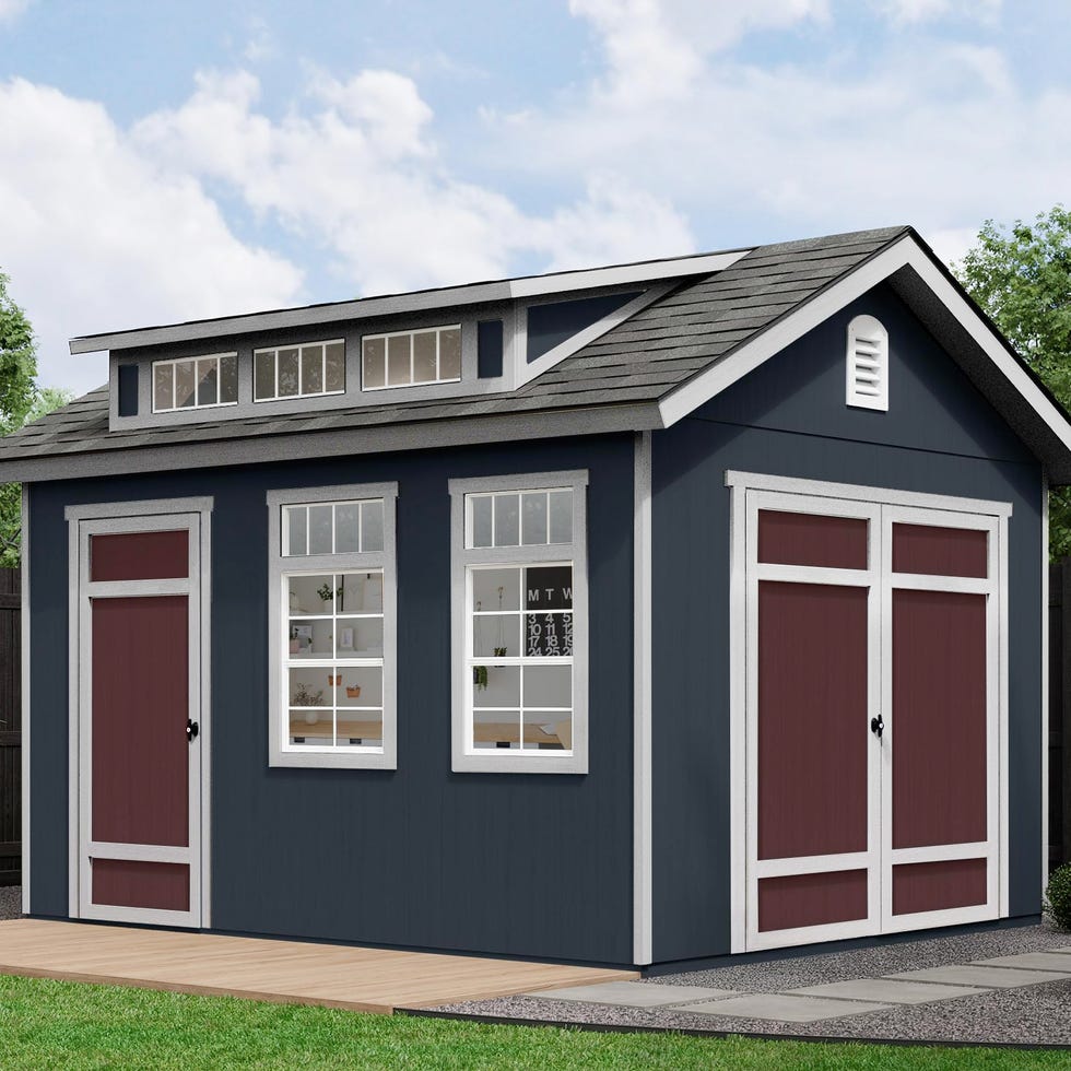 12' x 10' Wooden Storage Shed