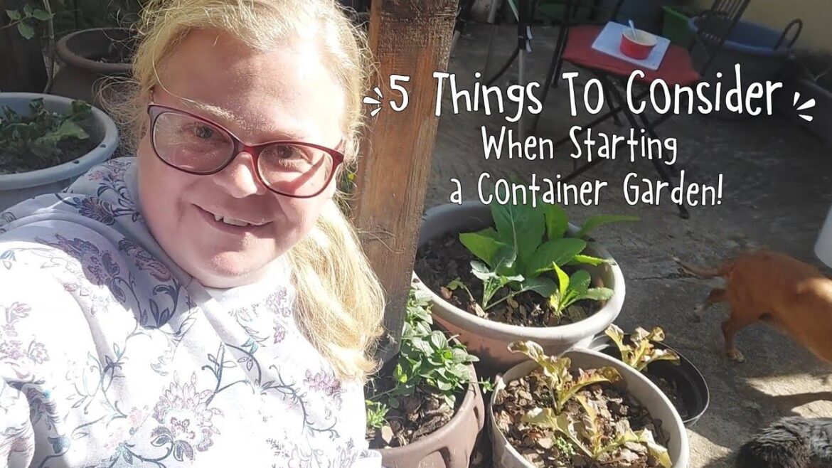 Start Your Container Garden RIGHT With These Essentials! Start Your Container Garden RIGHT With These Essentials!