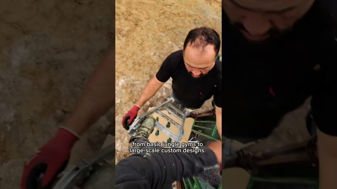 Playground Installation with the NBS Method | Safe, Fast & Professional #gardendesign Playground Installation with the NBS Method | Safe, Fast & Professional #gardendesign