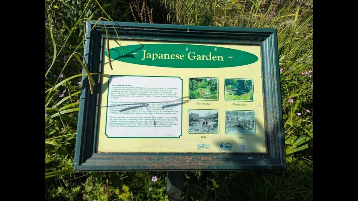 The Japanese Garden Avenham Park Preston