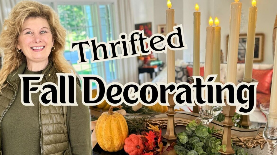 Cozy Indoor Fall Gardening Decor Ideas! ~ Decorate with me~ (Thrifty Budget Decor) 😍🌻