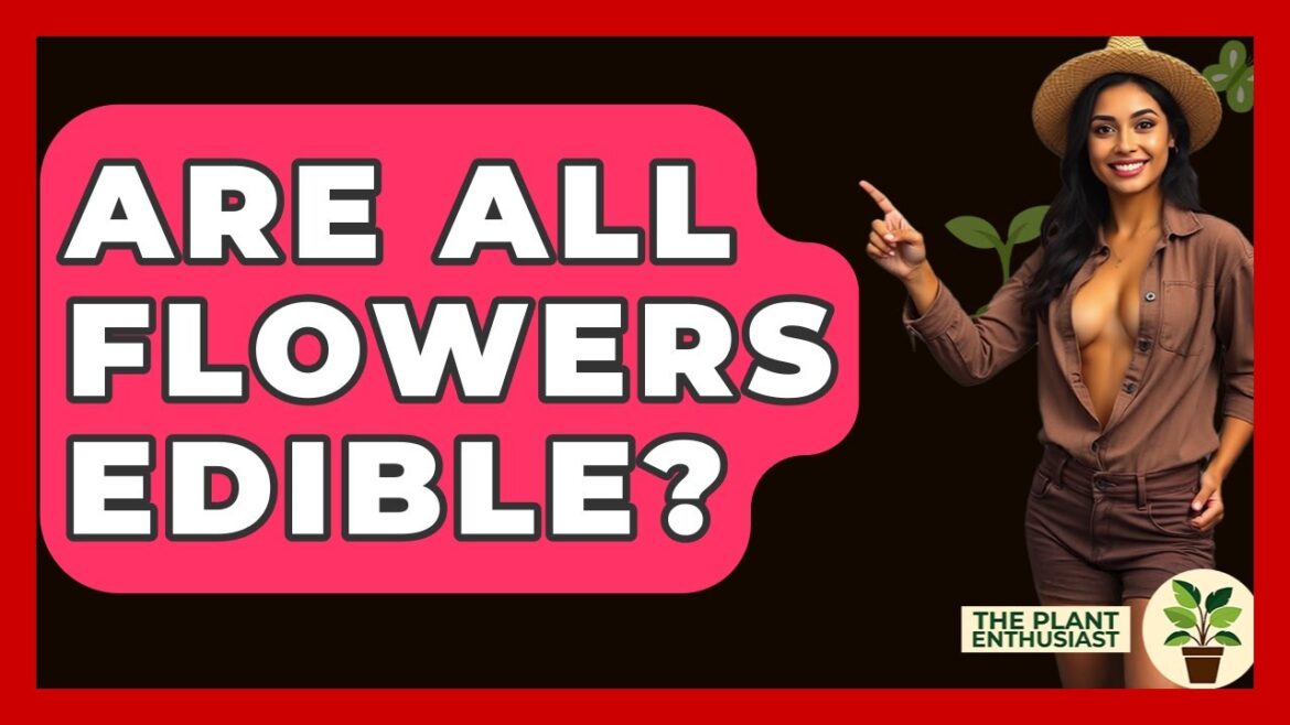 Are All Flowers Edible? - The Plant Enthusiast