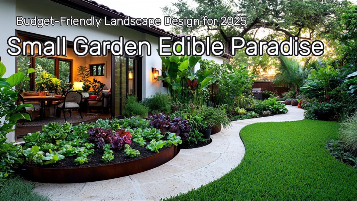 Small Garden Edible Paradise: Budget-Friendly Landscape Design for 2025