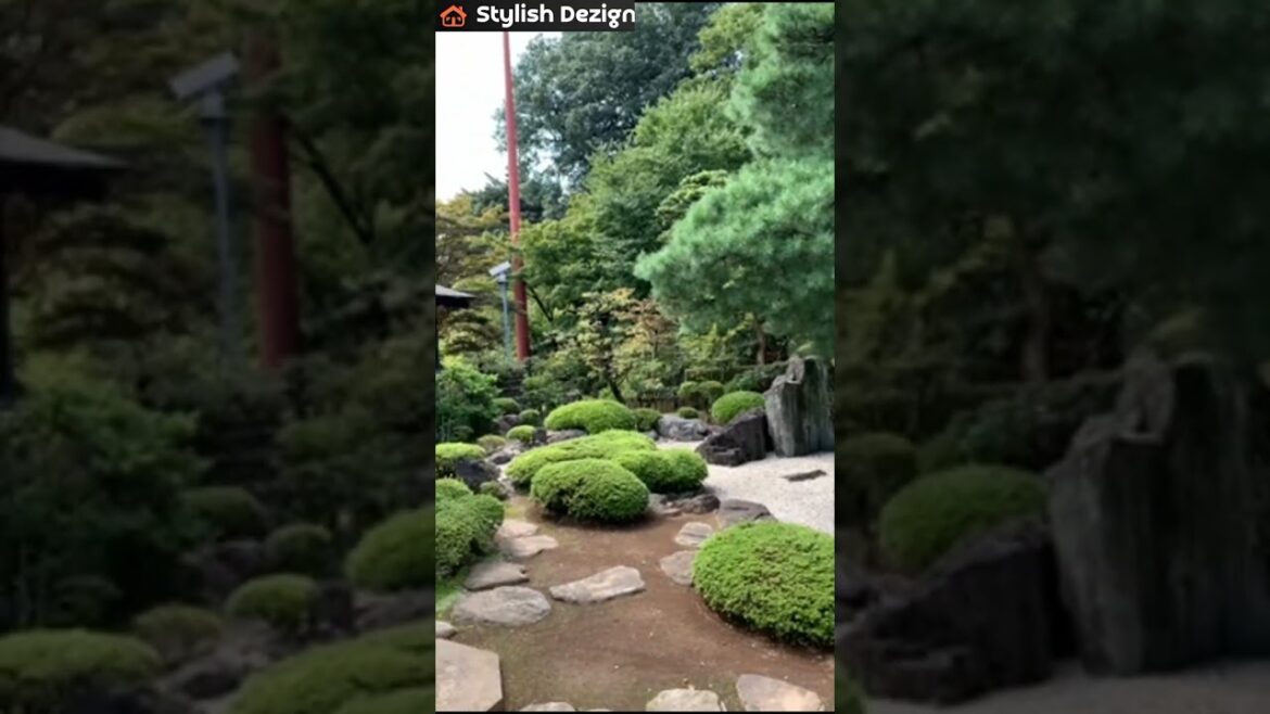 Zen Japanese Garden #outdoorliving #stylishdezign