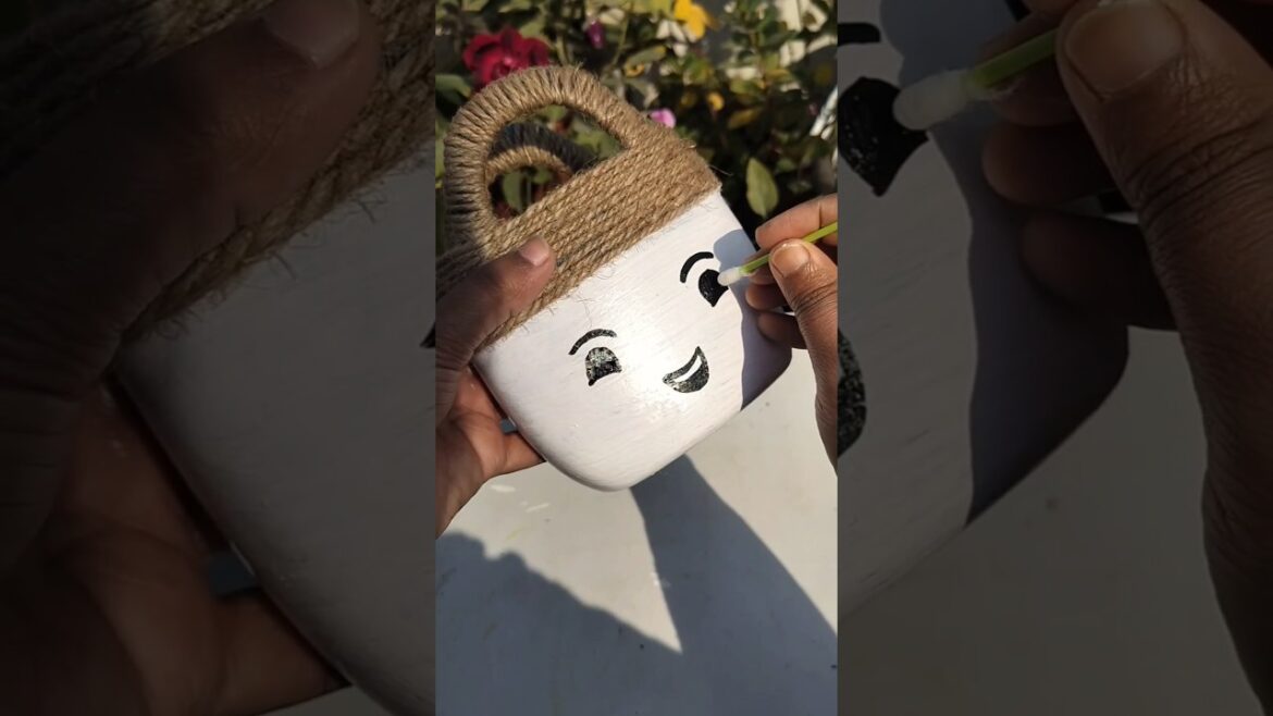 DIY Unique Planters From Waste Shampoo bottles #planters #diy