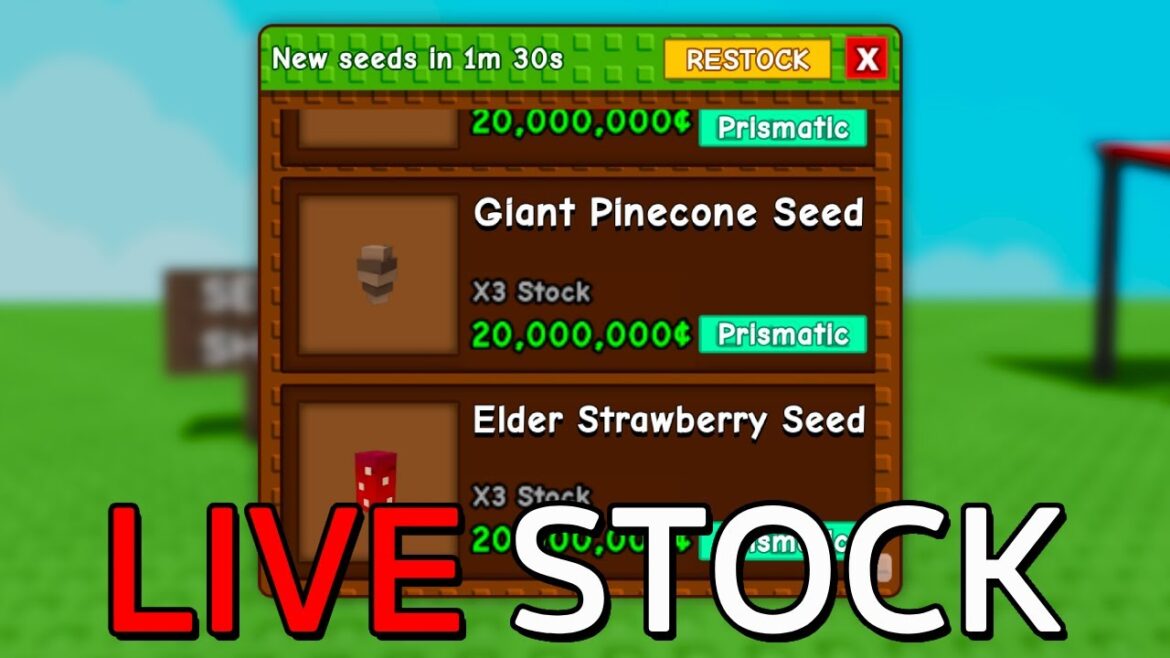 Live 🔴 | GROW A GARDEN STOCK, WEATHER & SEEDS! 24/7! Live 🔴 | GROW A GARDEN STOCK, WEATHER & SEEDS! 24/7!