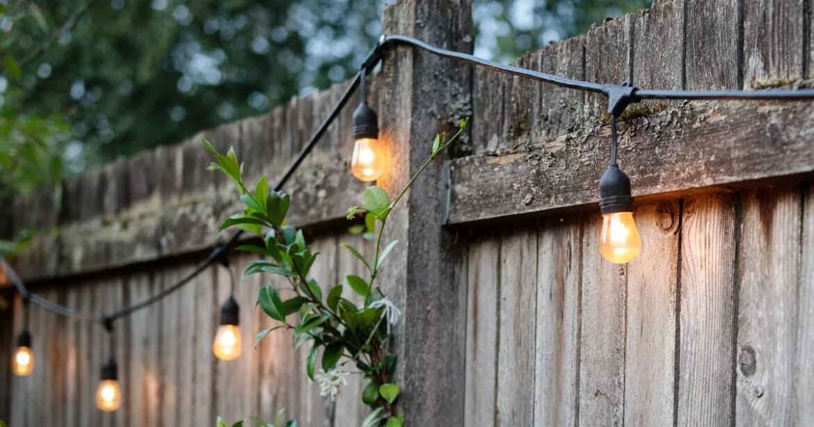 Householders warned over hanging outdoor fairy lights on the fence Ipso logo