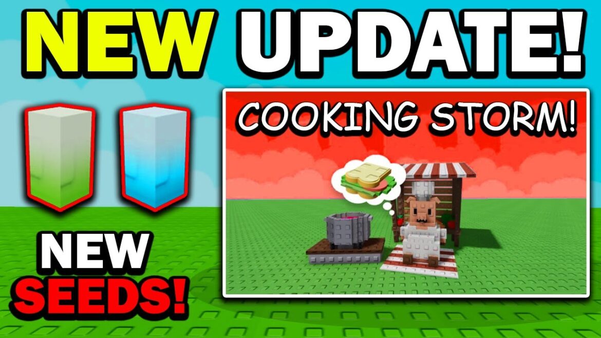 NEW KITCHEN STORM UPDATE!! in Grow a Garden ROBLOX NEW KITCHEN STORM UPDATE!! in Grow a Garden ROBLOX
