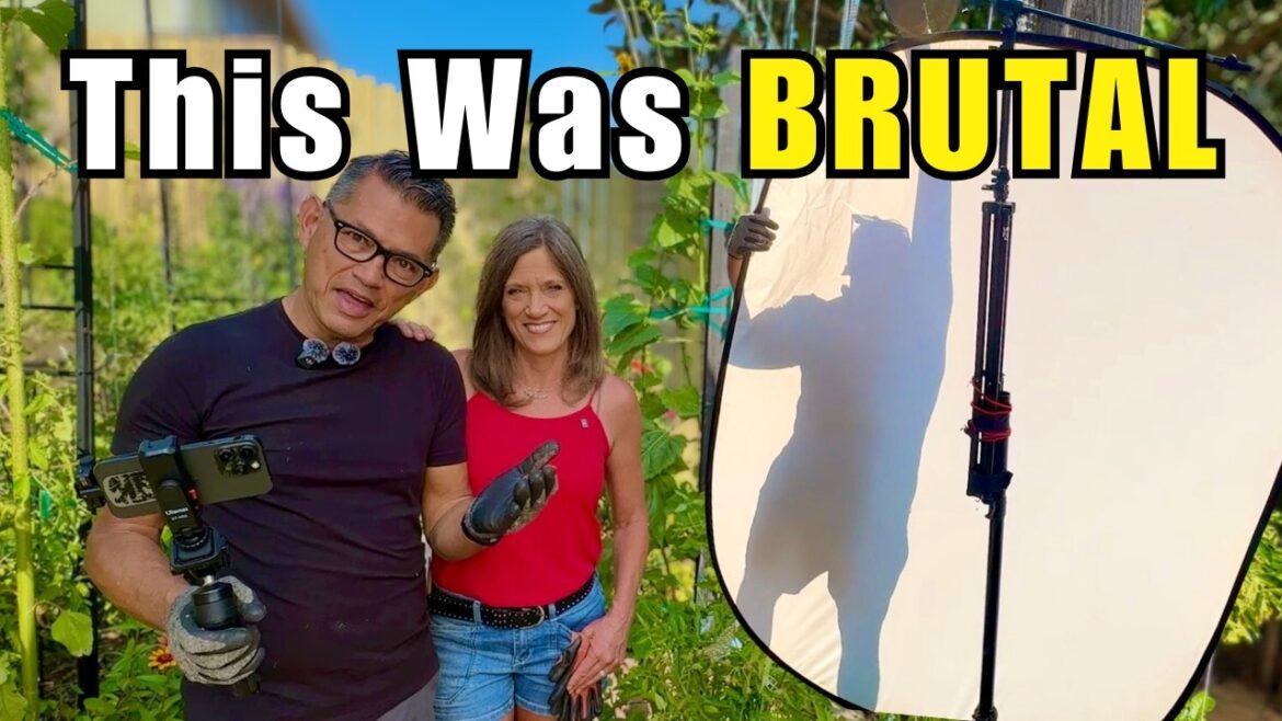 CaliKim UnCut: The Dreaded Garden Hill-Why It’s So Hard to Film Here (+ What I’m Harvesting!)