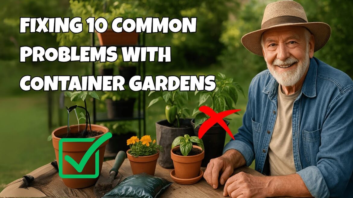 Fixing 10 Common Problems With Container Gardens Fixing 10 Common Problems With Container Gardens