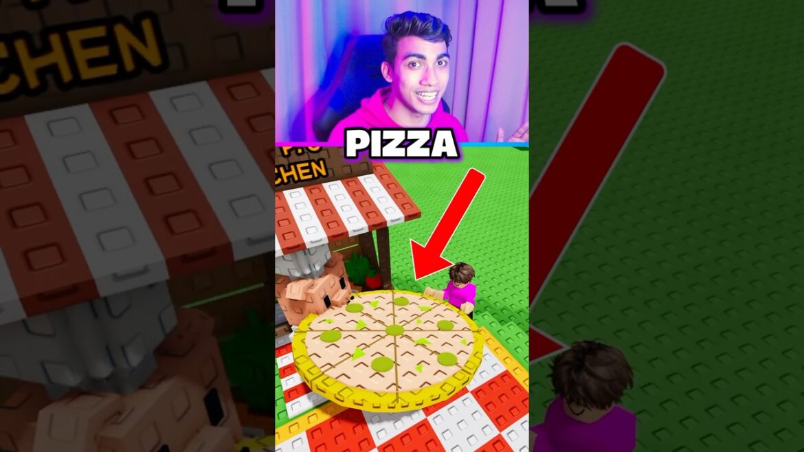 PIZZA COOKING RECIPE GROW A GARDEN 😍