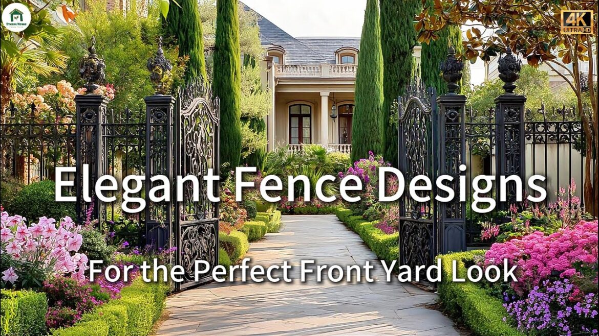 Elegant Fence Designs for the Perfect Front Yard Look Elegant Fence Designs for the Perfect Front Yard Look