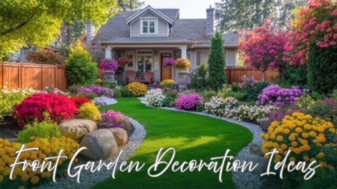 Beautiful Front Yard Garden Decoration Ideas 2025| Modern Front Yard Garden Decoration Ideas