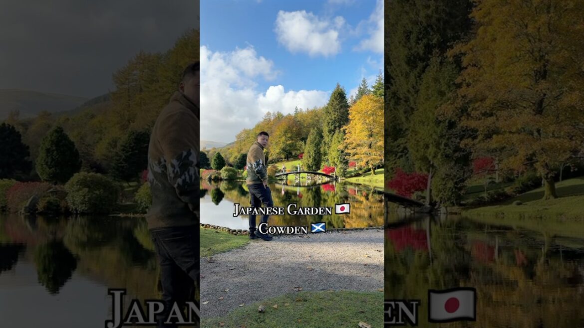 Japanese Garden at Cowden Scotland