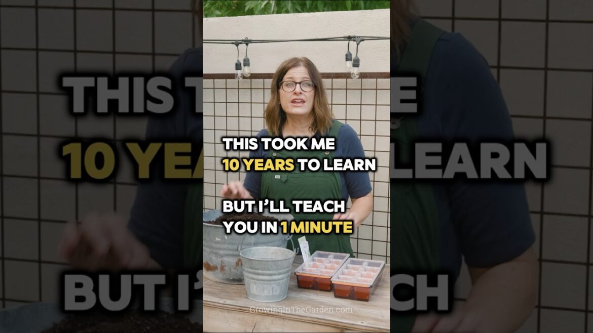 How to Start Seeds Indoors (10 Years of Tips in 1 Minute) How to Start Seeds Indoors (10 Years of Tips in 1 Minute)