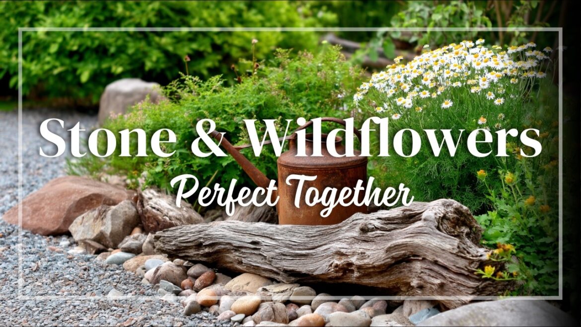 Rustic Rock & Gravel Garden Ideas: Small-Space Landscaping with Stone & Wildflowers