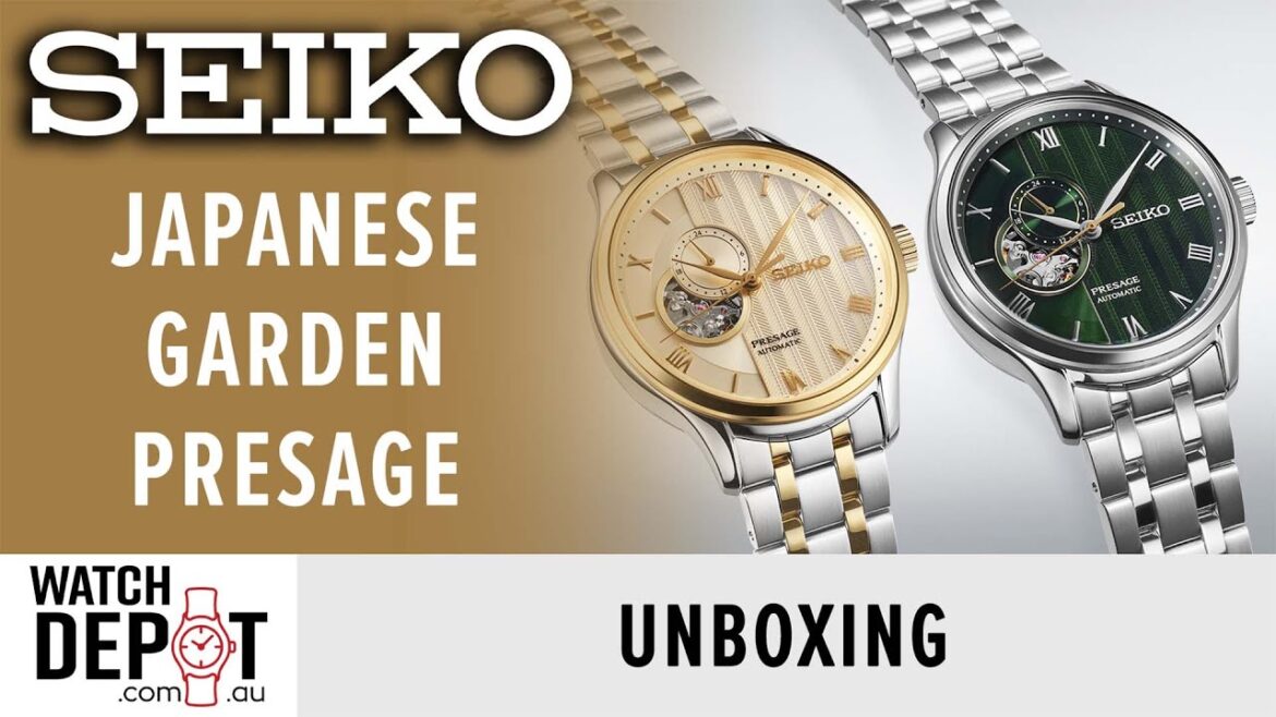 [NEW] JAPANESE GARDEN MODELS | Seiko Presage SSA463J & SSA464J | Unboxing and Quick Look