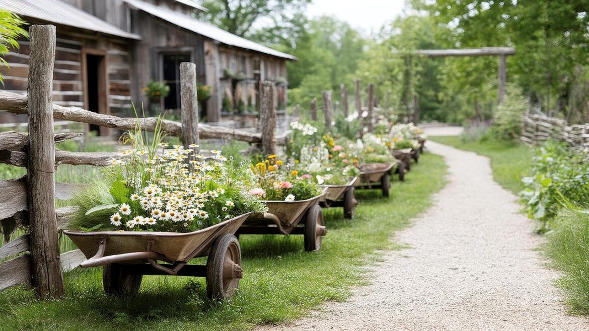 Transform Your Backyard Garden with These Beautiful Farmhouse Rustic Landscaping Ideas – Must See! Transform Your Backyard Garden with These Beautiful Farmhouse Rustic Landscaping Ideas – Must See!