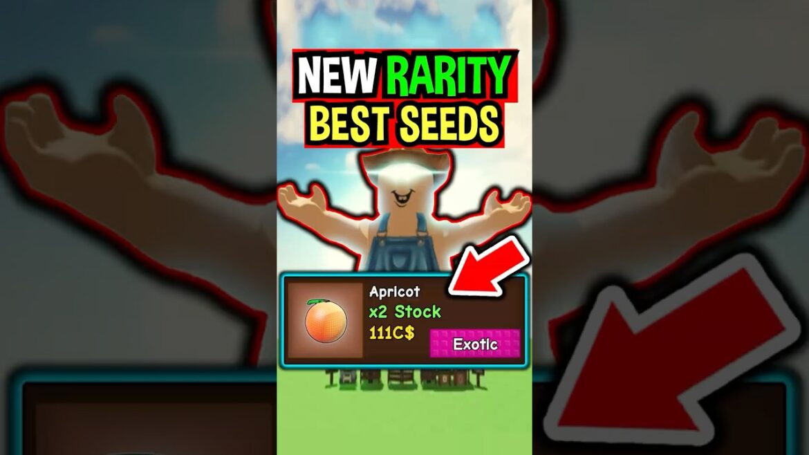 NEW BEST RARITY SEEDS in Roblox Grow a Garden..? NEW BEST RARITY SEEDS in Roblox Grow a Garden..?