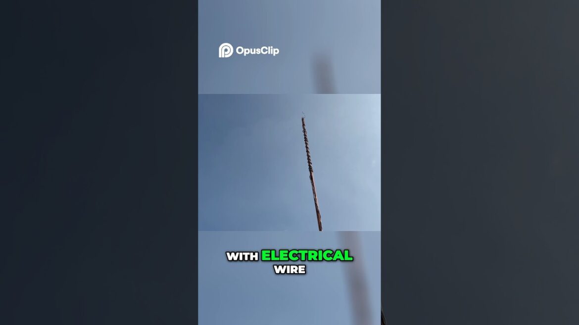 Giant Edina Tower for Electroculture #gardening #garden