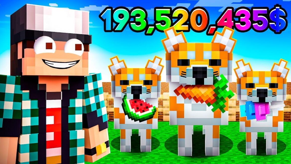 САЖАЮ РАСТЕНИЯ НАЙДЕННЫЕ ТОЛЬКО МОИМИ СИБА-ИНУ В GROW A GARDEN В МАЙНКРАФТ!