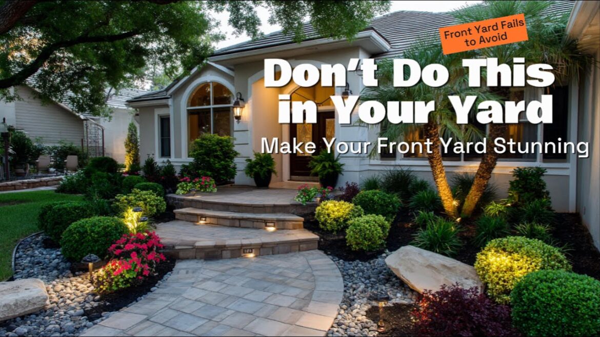 🏡 Front Yard Landscaping Mistakes to Avoid for Maximum Impact