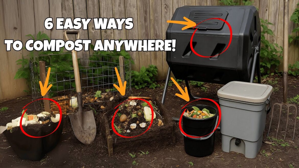 6 Different Ways To Compost, No Matter Where You Live 6 Different Ways To Compost, No Matter Where You Live