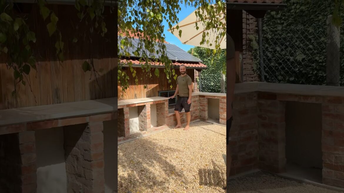 Außenküche Teil 3 #außenküche #gartendesign Außenküche Teil 3 #außenküche #gartendesign