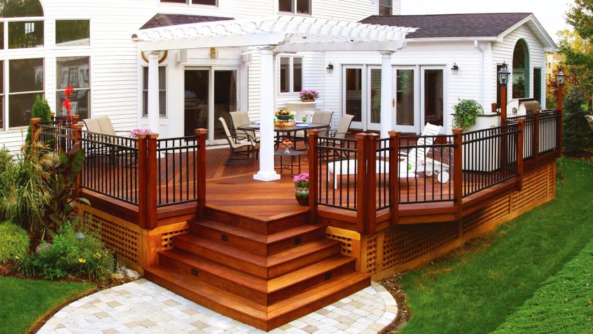 ELEVATED DECK DESIGN IDEAS | BEAUTIFUL BACKYARD MULTI-LEVEL DECK IDEAS FOR OUTDOOR LIVING SPACE ELEVATED DECK DESIGN IDEAS | BEAUTIFUL BACKYARD MULTI-LEVEL DECK IDEAS FOR OUTDOOR LIVING SPACE