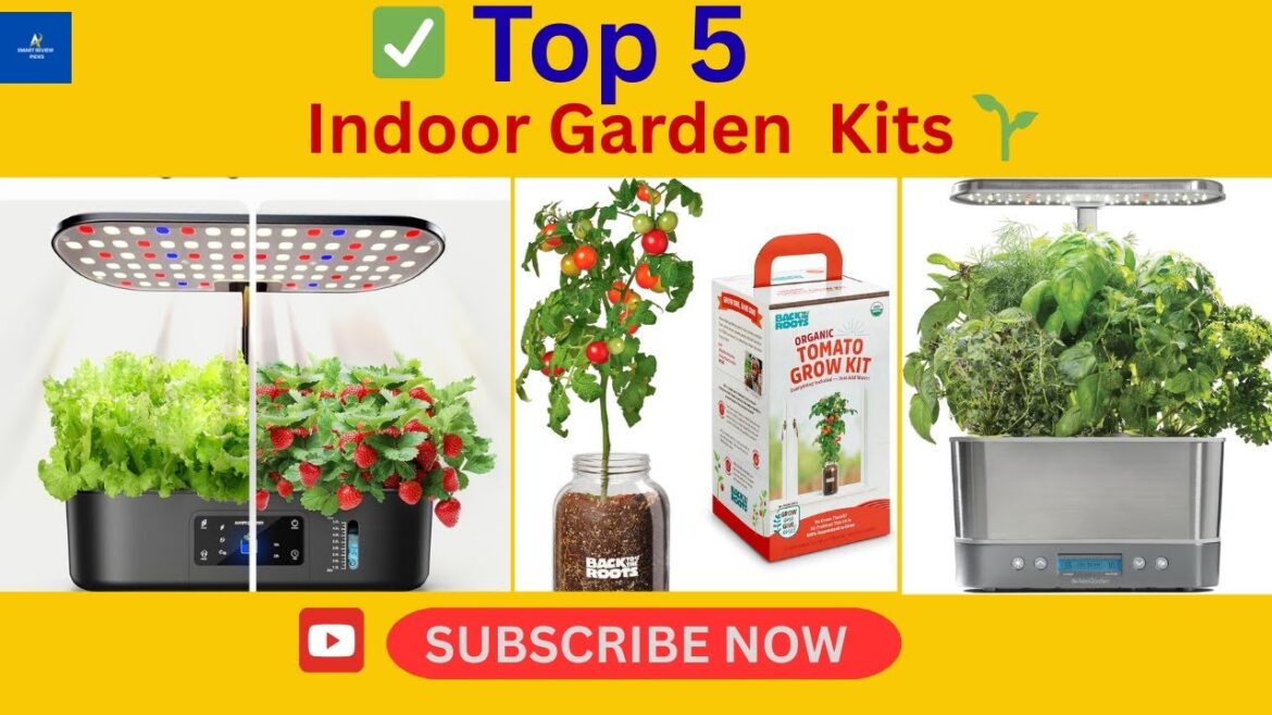 ✅ #1 Indoor Garden Kit for 2025 | Top 5 Best Indoor Vegetable Gardening Kits on Amazon