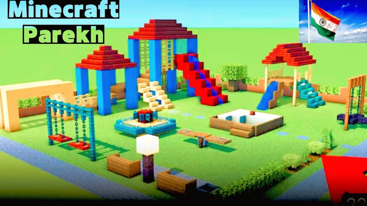 Minecraft adventure 🏞️⚔️ Park#how to Minecraft#Minecraft garden