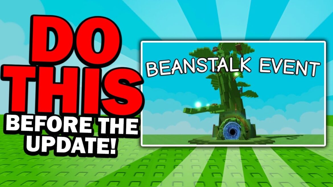 DO THIS before the BEANSTALK EVENT UPDATE!! in Grow a Garden ROBLOX DO THIS before the BEANSTALK EVENT UPDATE!! in Grow a Garden ROBLOX